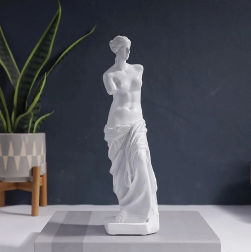 Venus milo statue - venus, white