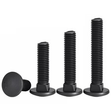 Black Carriage Bolts Grade 8.8