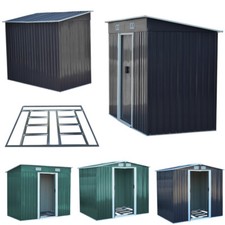 Apex / Pent Roofed Metal Shed