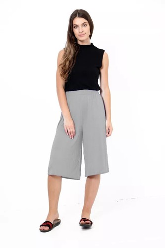 Women elasticated culotte - 3/4,