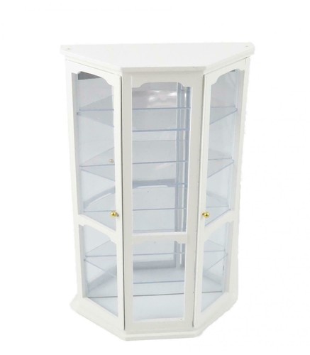 Dolls house white mirrored - dolls,