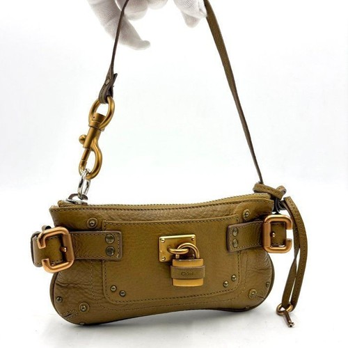 Chloe paddington beige leather - beige,
