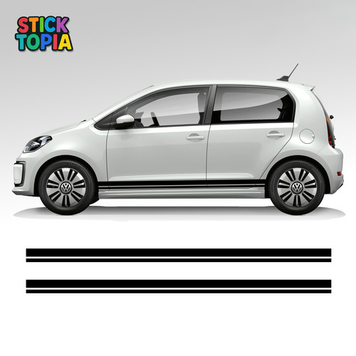 Side stripes vinyl - up,