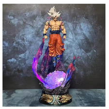 24CM Dragon Ball Goku Ultra Instinct Figure PVC Action Model Toy Collectible
