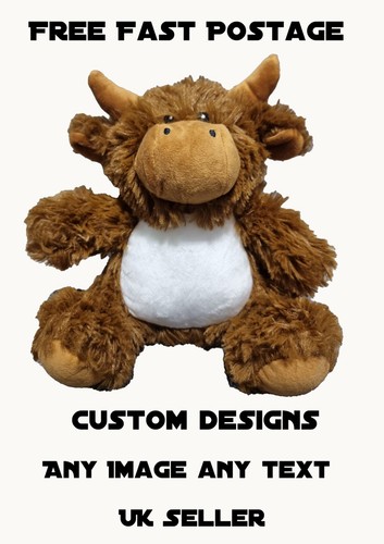 Personalised highland cow - personalised,