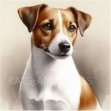 JACK RUSSELL Watercolour ART