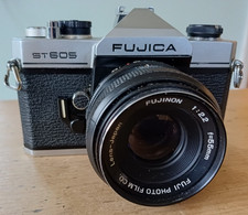 Fujica ST605 + Fujinon 55mm f/2.2 - Untested