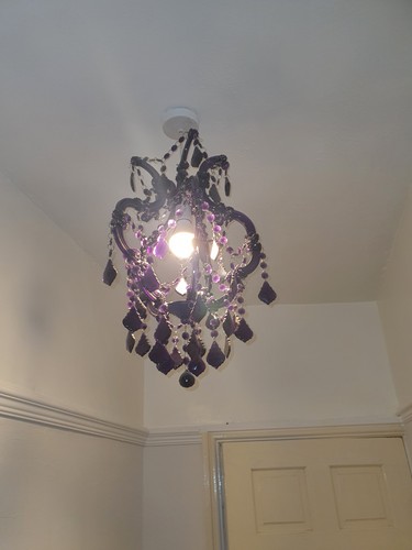 Purple crystal ceiling - purple,
