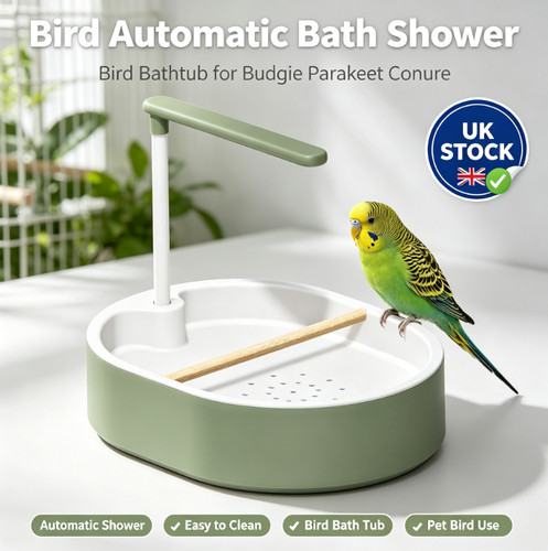 Automatic bird bath shower - automatic,