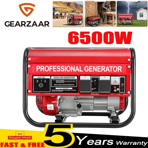 Petrol engine generator - generator, 6500w