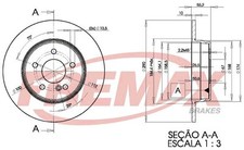 Brake Disc MERCEDES-BENZ