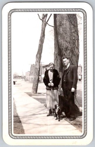 Vtg snapshot couple - snapshot,