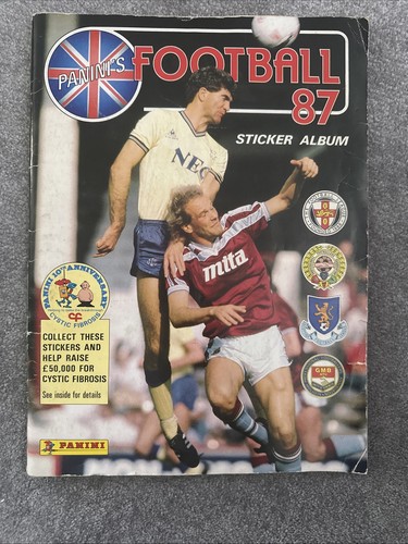 Panini football sticker - panini, 87