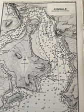 VINTAGE SEA CHART / NAUTICAL