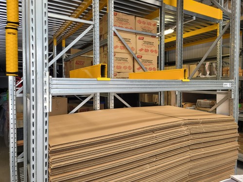 Pallet racking fork spacers - pallet,