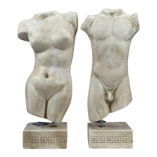 Set nude male female body - set,