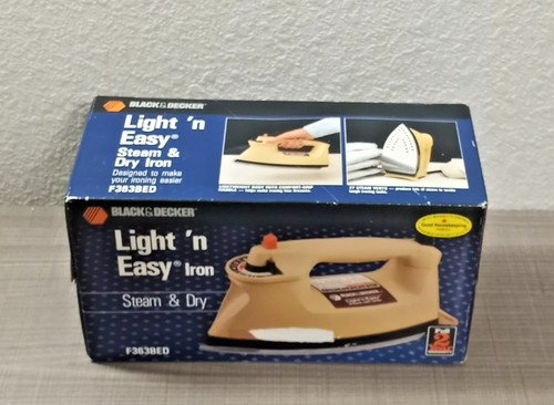 Black decker light n easy - black,