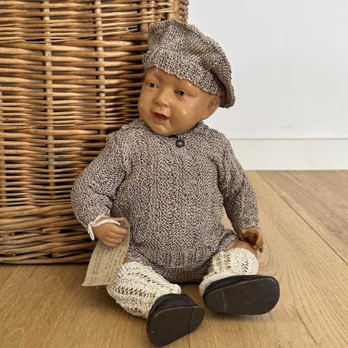 Vintage celluloid doll - doll, french