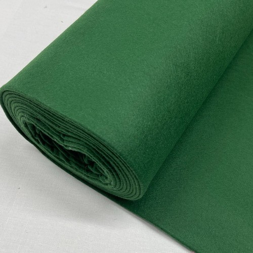 Dark green felt baize fabric - dark,