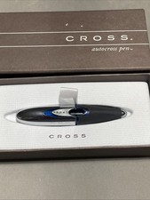 Cross Autocross Ballpoint Black Ink Pen In It’s Original Box Superb Novelty Pen