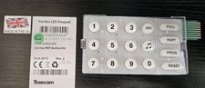 TEXECOM VERITAS 8/8Compact/R8/R8+/LED KEYPAD Replacement BUTTONS & MEMBRANE KIT