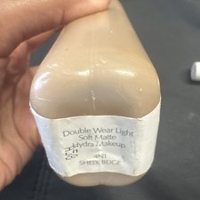 Estee Lauder Double Wear Light Soft Mat foundation makeup 200ML Shell Beige 4N1