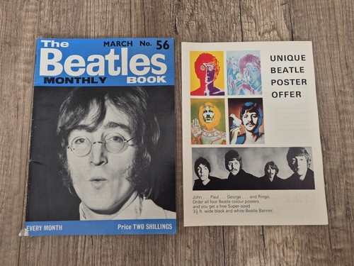 Original beatles monthly book - beatles,