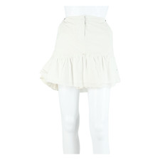HUGO BOSS Womens Mini Skirt Cream Short UK 14