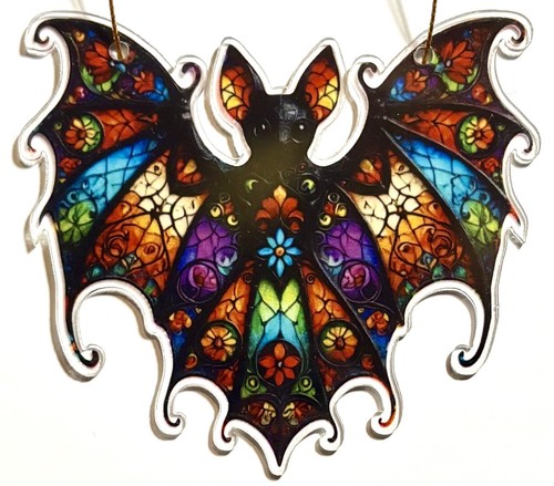 Beautiful bat colourful - beautiful,