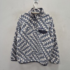 Patagonia Synchilla Snap T Synched Flight Fleece Sweater Jumper Size Large