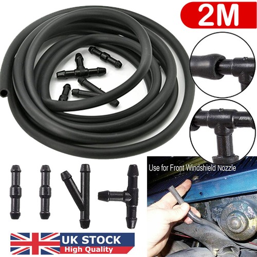 Black rubber windscreen wiper - rubber,