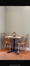 4x Solid Beech Bentwood Cafe Chairs - Hardly Used - RRP £360 - Elegant Bistro