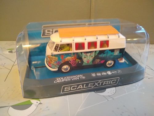 Scalextric volkswagen camper - scalextric,