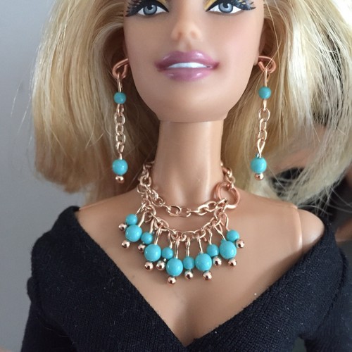 Doll jewellery set - jewellery, handmade