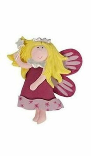 Pink fairy with - with, cake