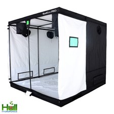 BudBox Pro Titan Plus-HL 2.4m x 2.4m x 2.2m Hydroponic Grow Room Tent White