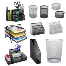 Metal Office Mesh Bin Desk