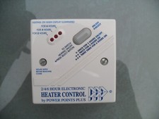 Power Points Plus. 13A, 2/4/6 hour boost switch. Immersion / heating control.