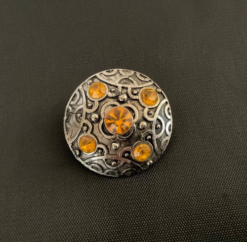 Vintage round pewter celtic - vintage,