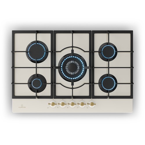 Gas hob burner hot - hob,