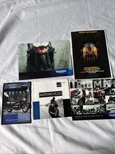 Triumph  Motorcycle Sales Brochure ephemera bundle bike