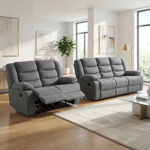 Roma fabric recliner sofas - roma,