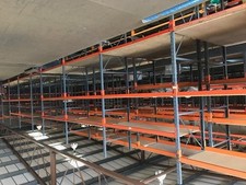 10x bays  4.4 & 4.8m  high  900 DEEP PALLET RACKING WAREHOUSE RACKING 74 BEAMS