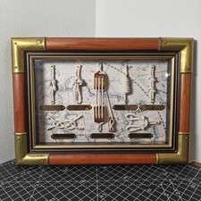 Vintage Framed Nautical Knots