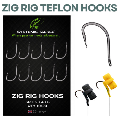 Zig rig hooks carp fishing - carp,