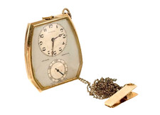 Rolex Prince Imperial 1930s Observatory 1586 Pocket Watch Chronometer 9K Gold