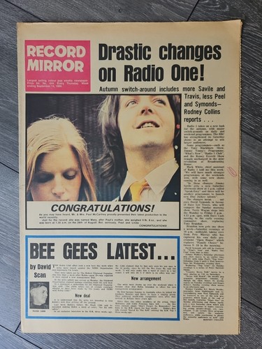 Record mirror newspaper - record,