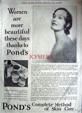 1930 POND'S Cold/Vanishing