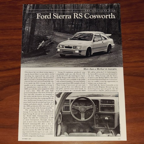 Ford sierra cosworth - ford,
