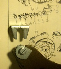 MORRIS Oxford FRONT / REAR BRAKE ADJUSTER Snail Cam (With MASK) (x1) (1954- 59)